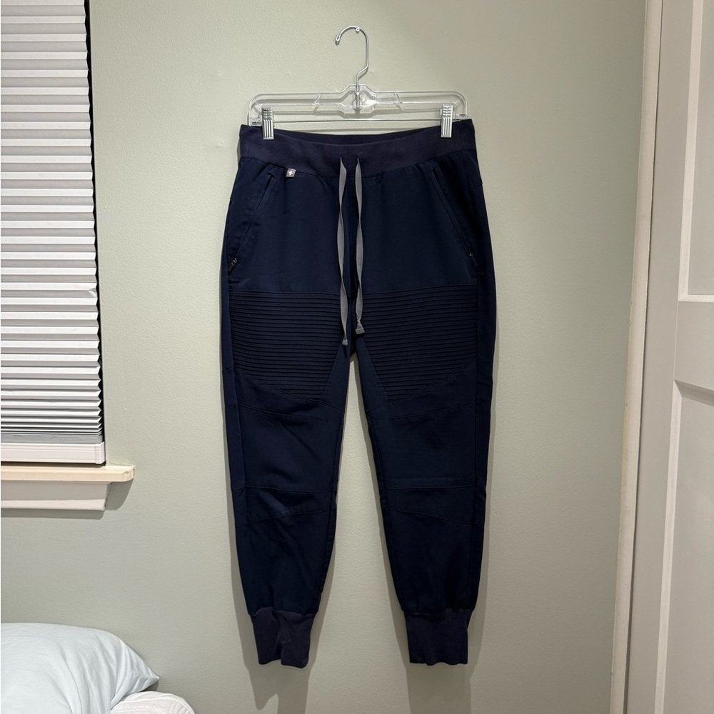 Figs Navy Esteli- Moto Jogger Scrub Pant